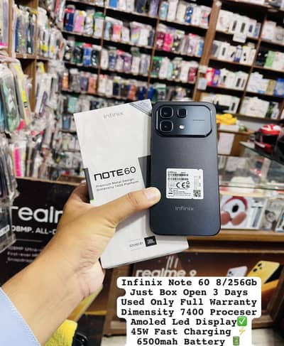 INFINIX NOTE 60 JUST BOX OPEN