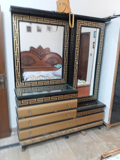Furnished dressing table