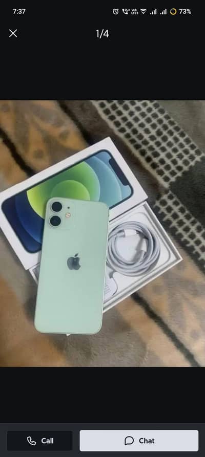 iphone 12 mini 128gb for sale contact me what's up 03292338351