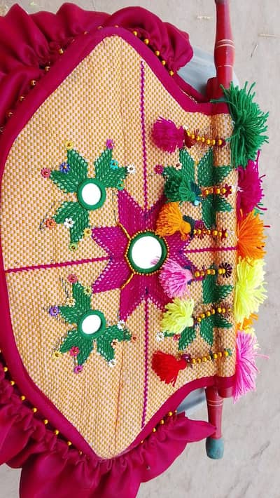  Handmade Decorative Fans | Unique Thread Design | Home Decor