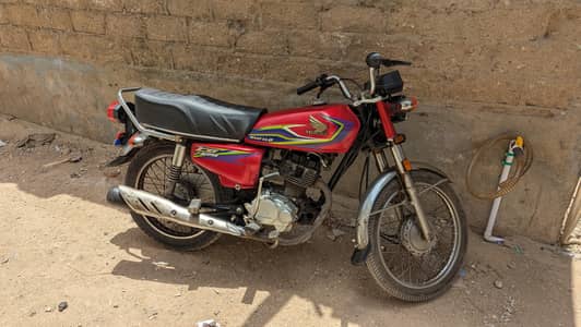 Honda CG125 Karachi Number 2016