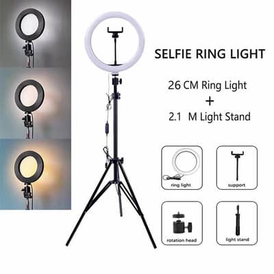 Selfie ring light