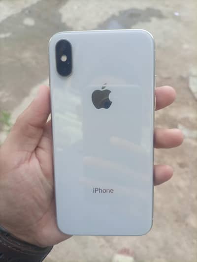 Iphone X Non-PTA in White Color 64Gb for sale contact;03125702393