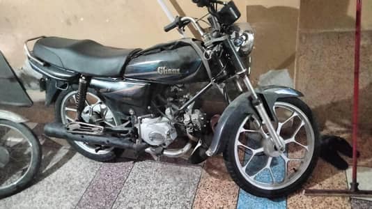Ghani 100cc Self Start Black Color