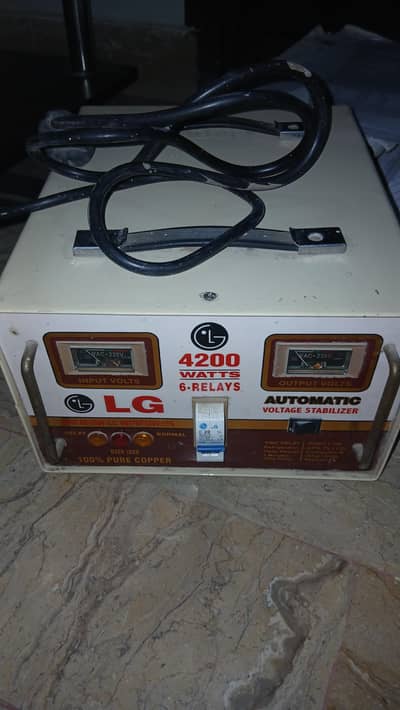 LG Voltage stablizer