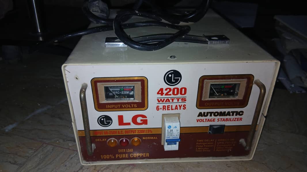 LG Voltage stablizer 2