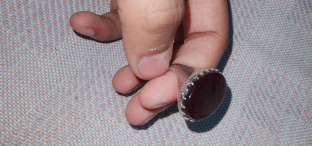 Yamini Aqeeq Ring available or ruby natural yaqpot stone