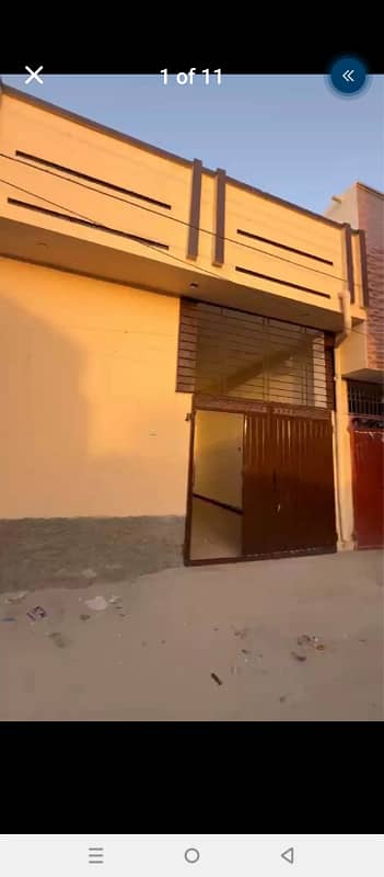 Khalid town rafyqamer road 3 mrla Sami double story luxury house urgent Sale wid gas mtr