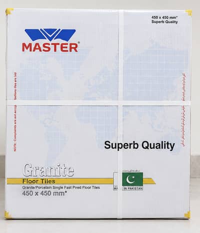 Master Granitto Wood Tiles (450x450mm) 5 Sealed + 1 Open Box