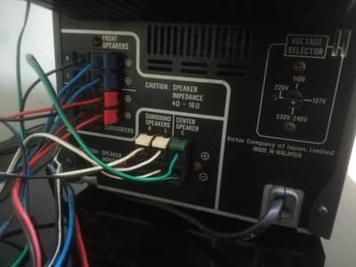 JVC Amplifier 7 chanal / Home theater 7 chanal / Dvd 7 chanal amp