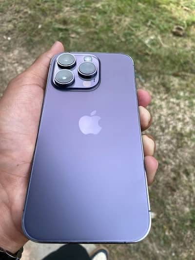 iPhone 14 pro max deep purple 128 gb JV