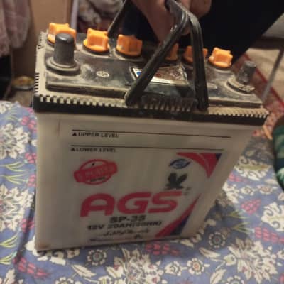 ags 5 plates battery good condition not used much 100% ok