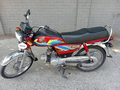 Honda cd 70 model 2021 urgent sale.
