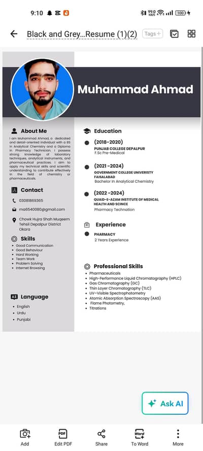 Need Job