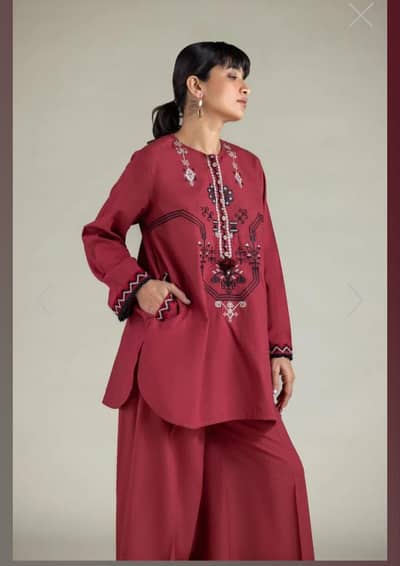 Khaadi  Fabrics 2 Piece Top and Bottom