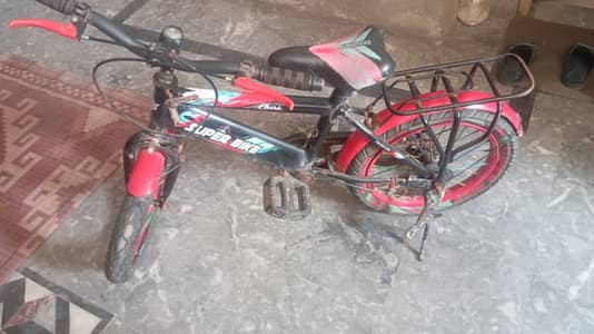 Super bike with 16 number tyre