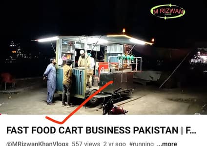 Complete Food Cart 4 Sale Mini Setup Pizza & BBQ . 03055569988