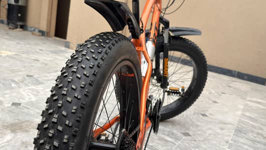 Fat Tyre bicycles orrange/black 26 inches