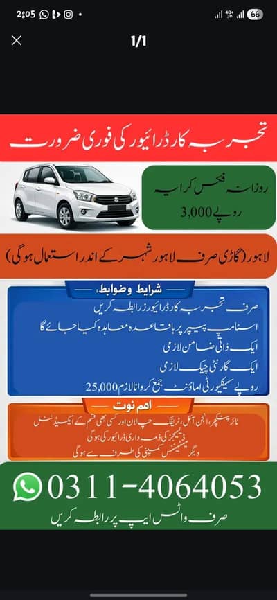Car available for rent | rent a car , whats App contact