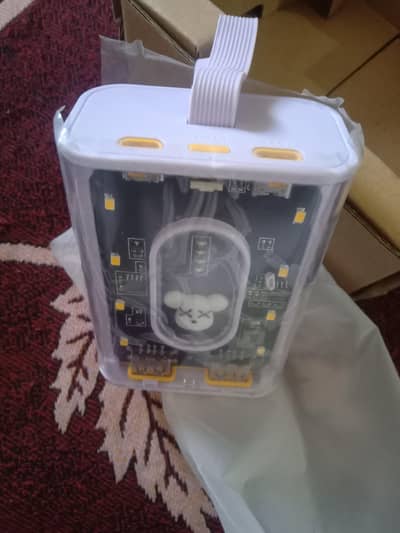 transparent display power bank