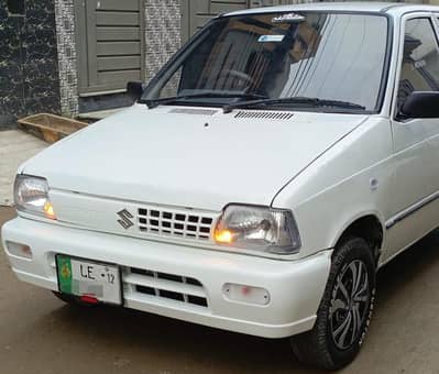 Suzuki Mehran. Lahore registered. Model 2012