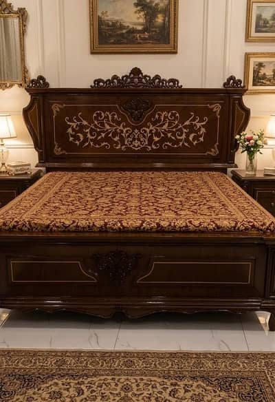 Pure wooden bedroom set for sale