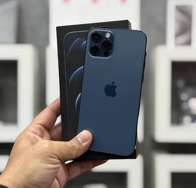 Iphone 12 Pro PTA Approved 256Gb Pacific Blue 11 13 14 15 16 17