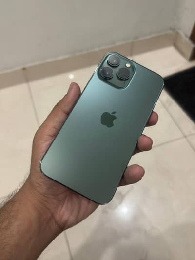 iphone 13 pro max official PTA Approved 128GB 94% B. H condition 9.5/10