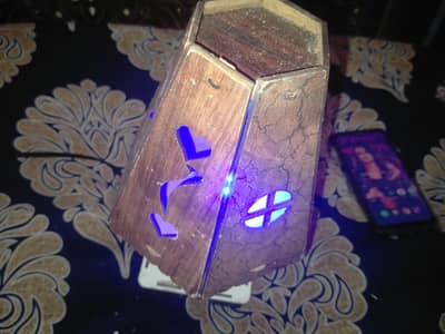 Hand made lamp