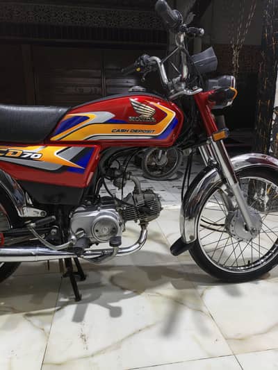 Honda cd70 2025 model All Punjab registered