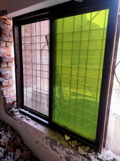 metal used window in good condition