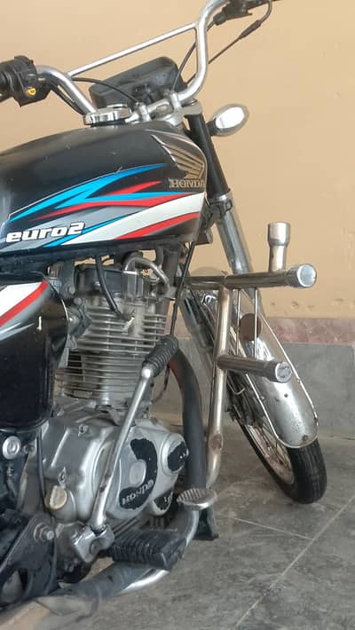 2014 Honda CG 125 Punjab Number MTN-8555 Original File
