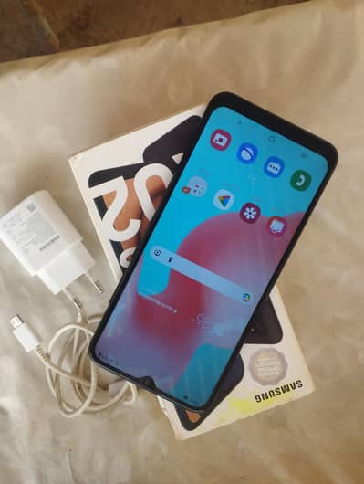 Samsung a02s 4/64 complete accessories