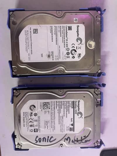 4tb & 3tb hard disk with data