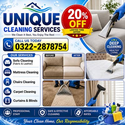Sofa Cleaning Services / Masjid Carpet Cleaning / Mattress Cleaning