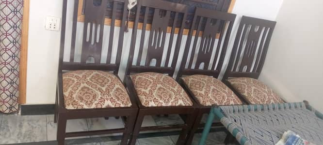 chairs and dining table