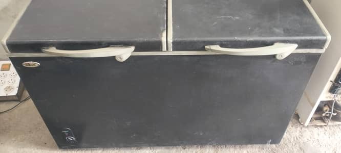 waves deep freezer for sale double door