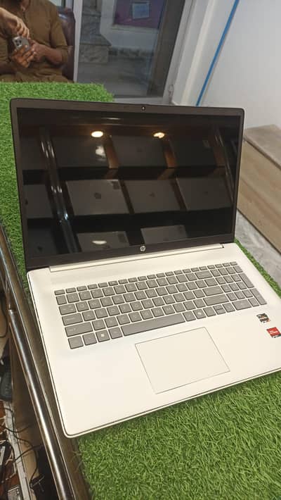 brand new just without box. HP Ryzen 5 touch 17 inch laptop