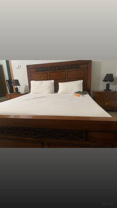 Bed and Side Tables for Sale