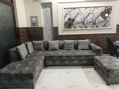 L shape sofa