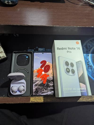 Xiaomi Redmi Note 14 Pro + FREE Galaxy Buds 2