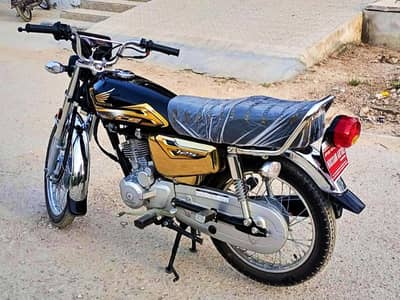 Honda CG 125 Golden Edition 2026 model Brand New
