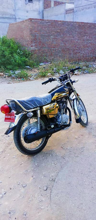Honda CG 125 Golden Edition 2026 model Brand New