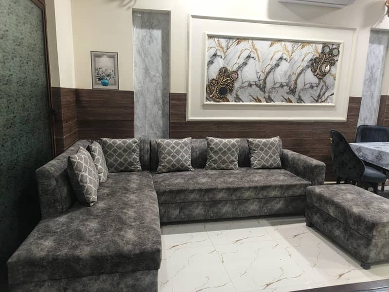 L shape sofa 2