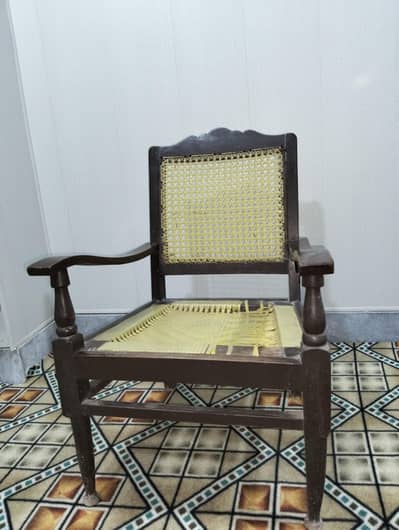 Wooden chairs