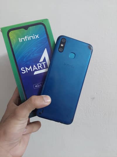 infinix smart 4 dual  pta approved with box