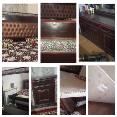 full bed set with mattress