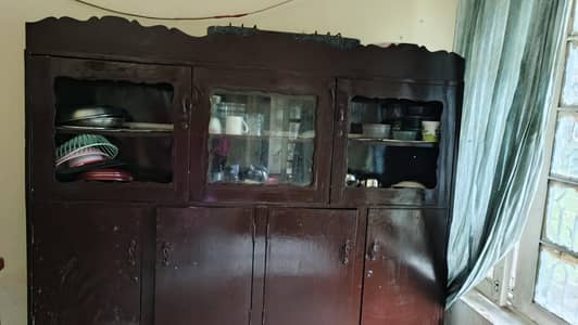 wooden showcase for sale
