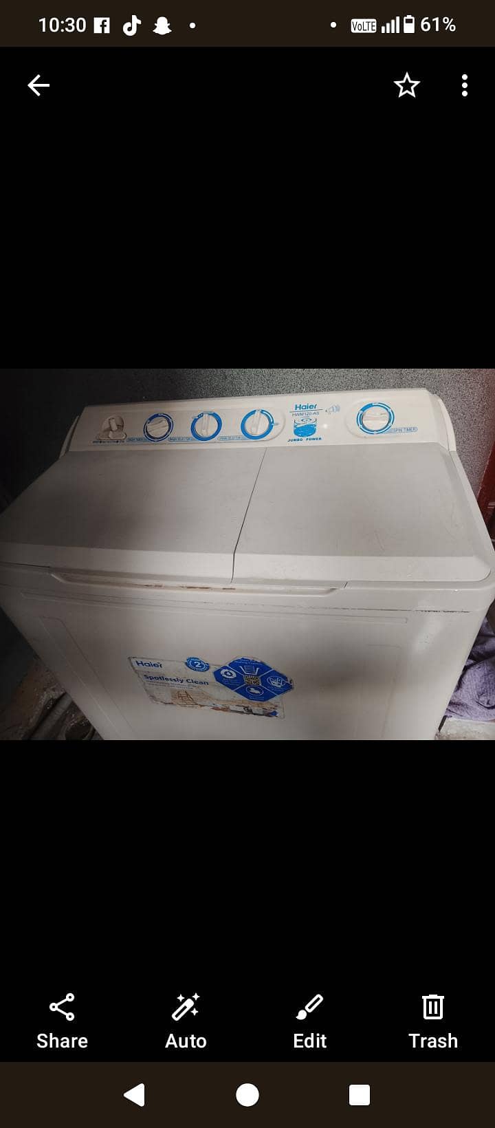 Washing machine 0