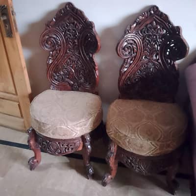 hand work chiniot chair